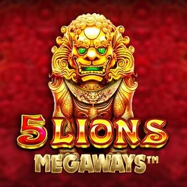 5 Lions Megaways by Pragmatic Play, showcased at celsiuss.eu – game logo