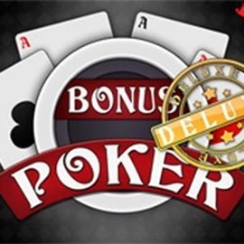 Bonus Poker Deluxe - 3 Hands online game logo by RTG (Reel Time Gaming) on celsiuss.eu