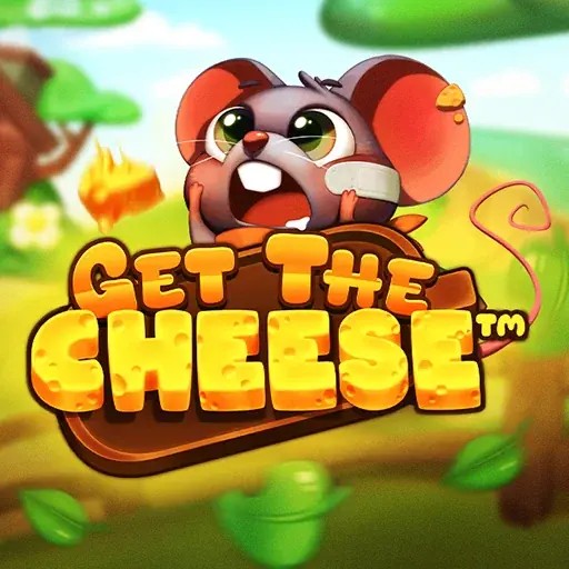 Get The Cheese online game logo by Hacksaw Gaming on celsiuss.eu