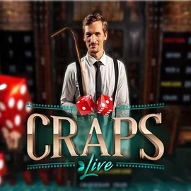 Live Craps logo – Live Casino by Evolution at Celsius Casino