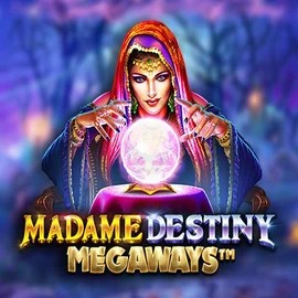 Madame Destiny Megaways logo by Pragmatic Play at Celsius Casino