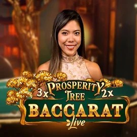 Official Live Casino logo: Prosperity Tree Baccarat by Evolution at Celsius Casino