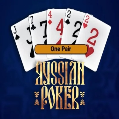 Russian Poker by OneTouch Games, showcased at celsiuss.eu – game logo